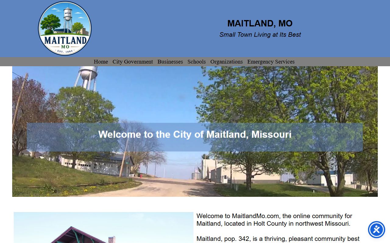 Holt County court dockets Maitland community context