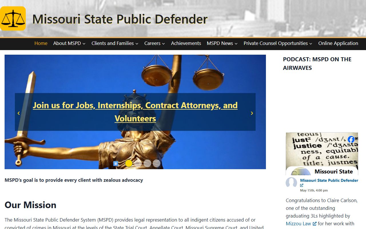 Holt County probate records Missouri public defender homepage